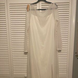 White Popilush Shapewear Dress